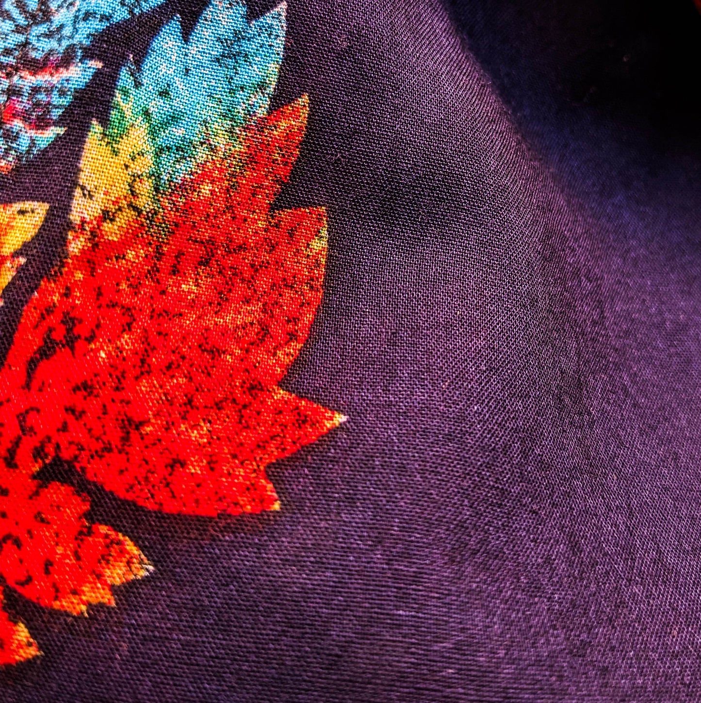 Kids' Summer Fun Set: Button-Up Shirt with Colorful Print and Cool Cyan Shorts - IRRAKIDS