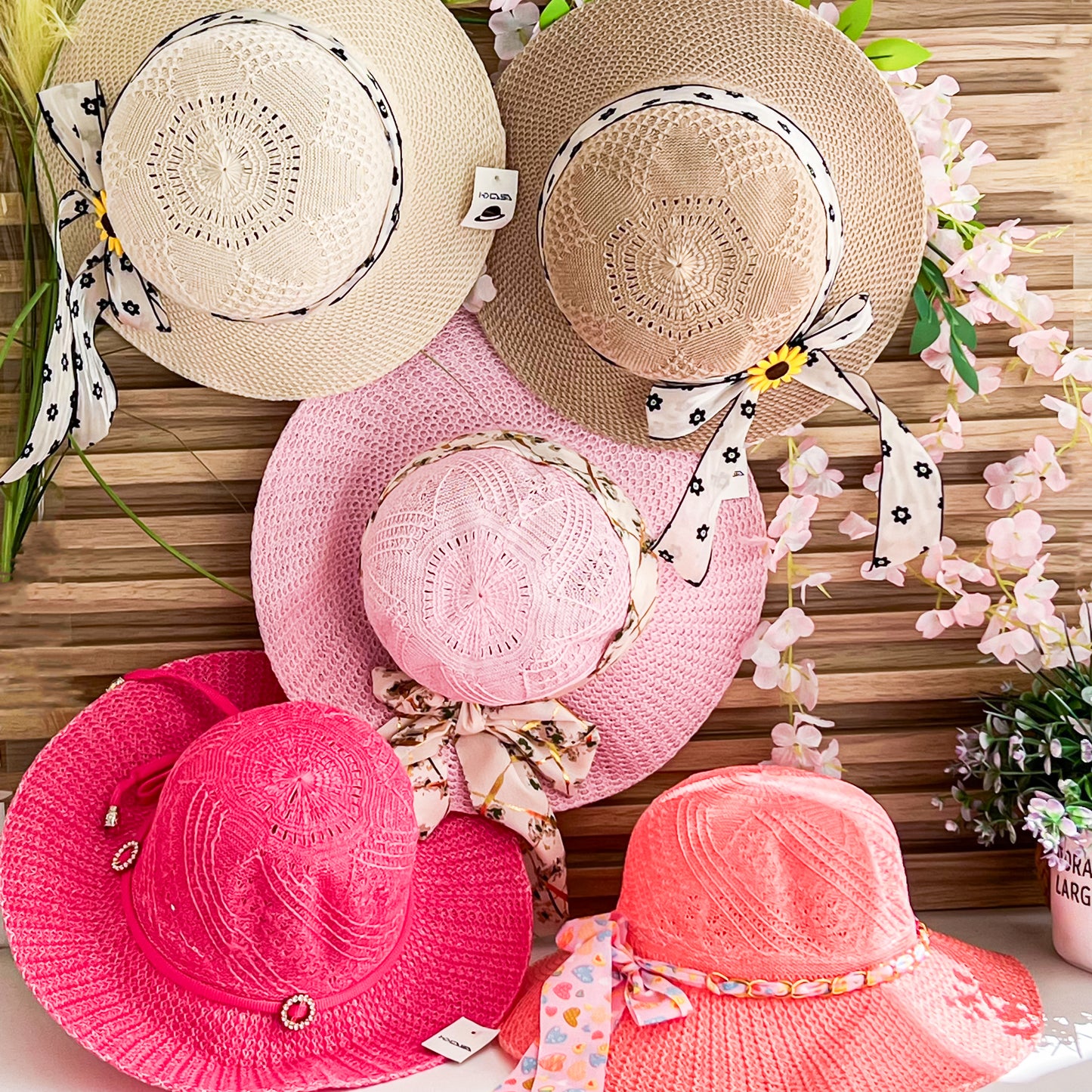 Chapeaux d'été tendance pour filles – Protection solaire respirante et colorée