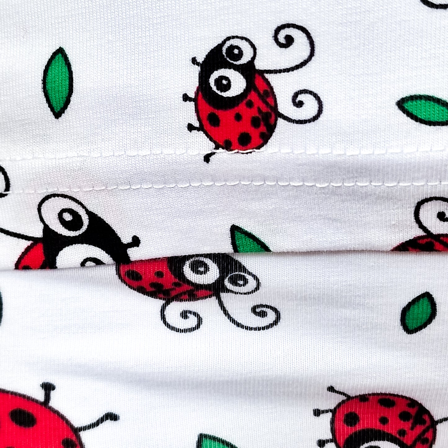 Kids’ Ladybug Cotton Sleep & Play Set – Lightweight Summer Comfort