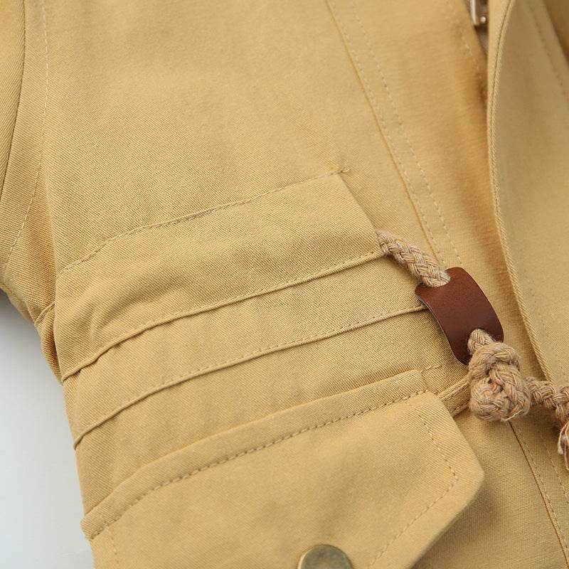 Ultra-Comfort Boys' Jacket with Fur Lining - Perfect for Winter, Spring, & Autumn - IRRAKIDS