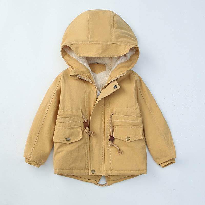 Ultra-Comfort Boys' Jacket with Fur Lining - Perfect for Winter, Spring, & Autumn - IRRAKIDS