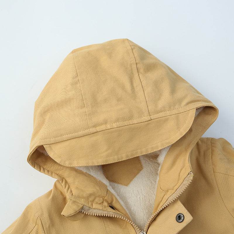 Ultra-Comfort Boys' Jacket with Fur Lining - Perfect for Winter, Spring, & Autumn - IRRAKIDS