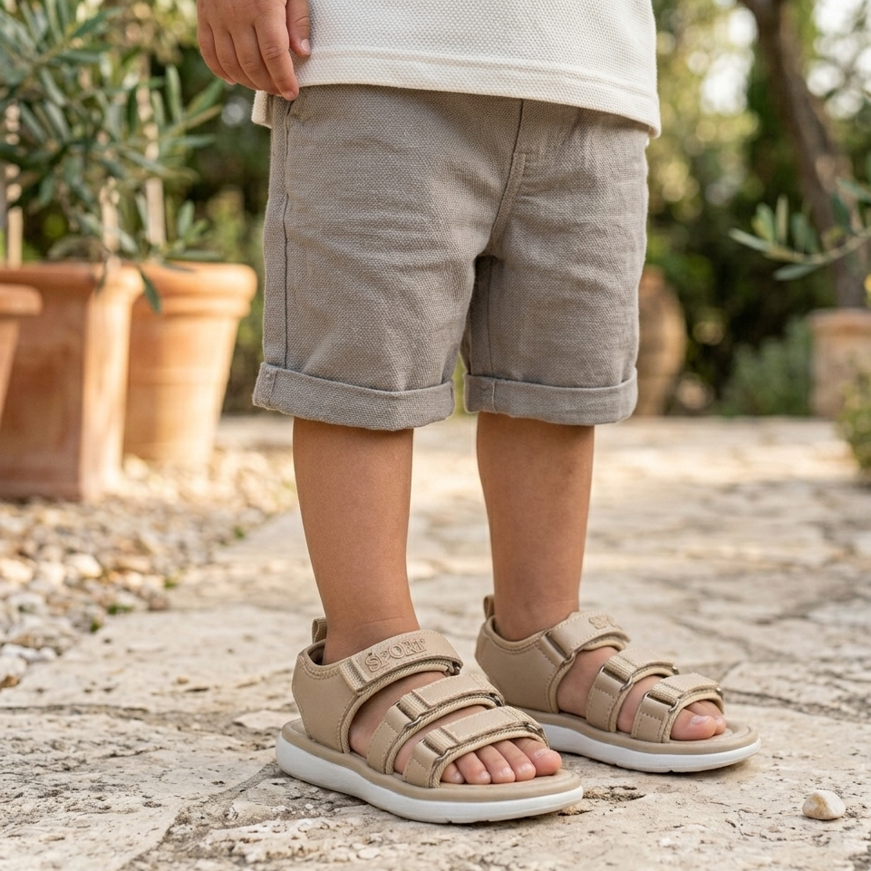 Kids Sport Sandals – Lightweight Velcro Summer Shoes