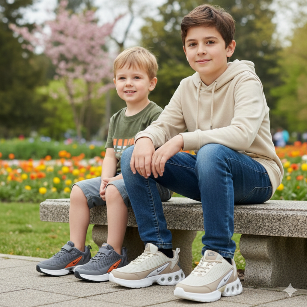 Baskets StreetStyle pour garçons – Chaussures de sport décontractées et tendance