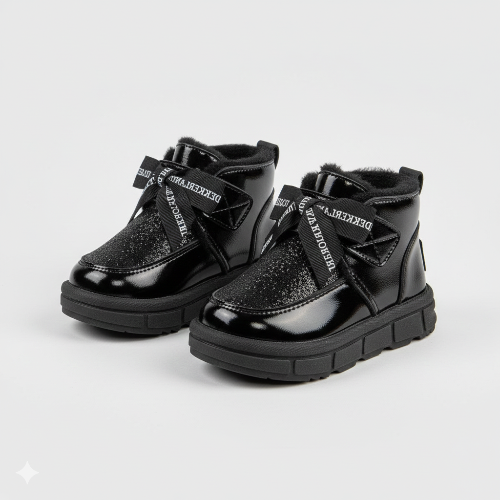 ✨ Girls Winter Boots – Warm, Stylish & Sparkly ✨