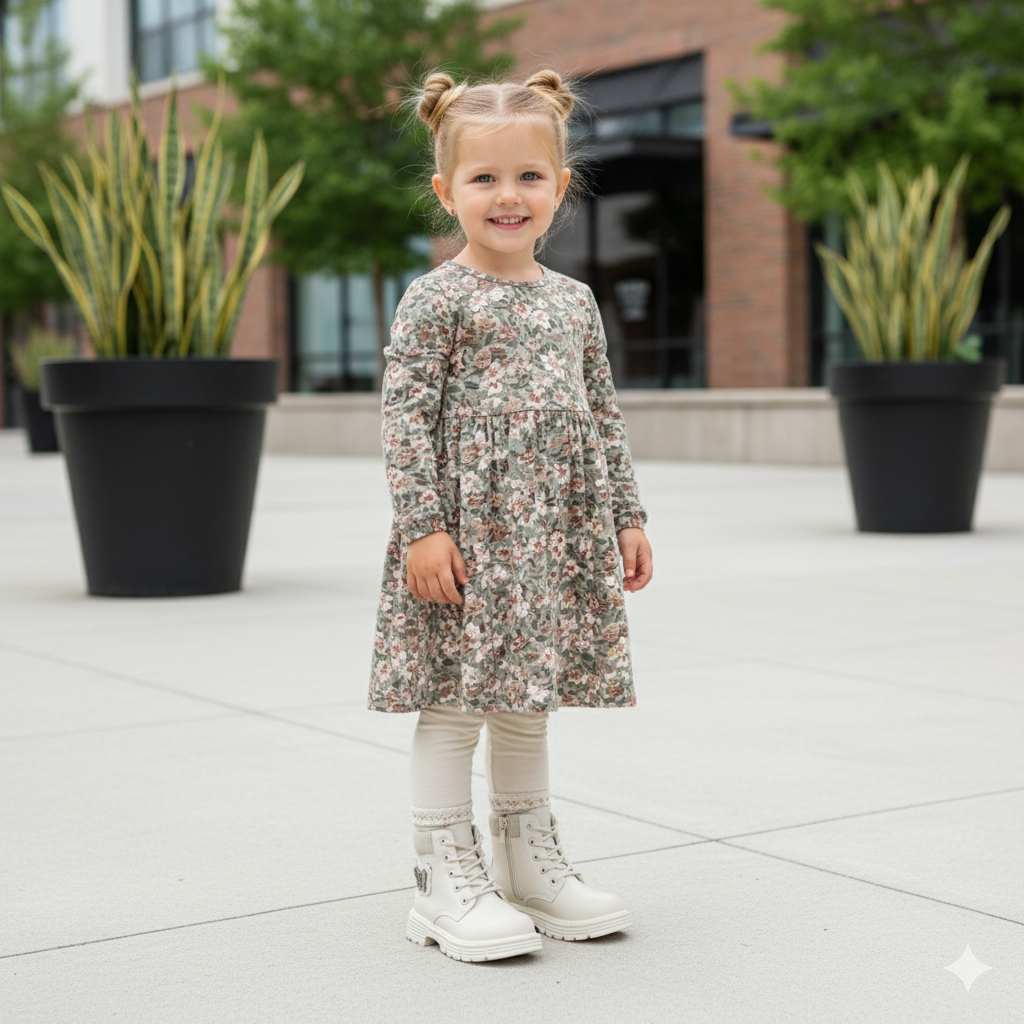 Girls' Butterfly Boots - Lug Grip, Ankle Support