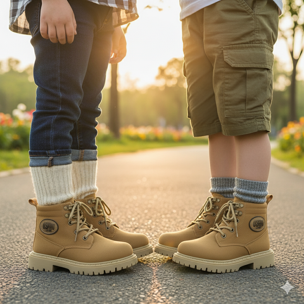 Kids Boots: Beat the Rush—Side Zip, Grippy Lug Sole