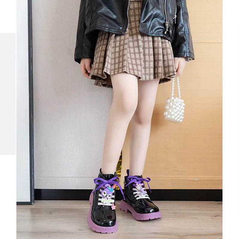 2023 Purple Fashion Martin Boots for boys and Girls - Stylishwear - IRRAKIDS