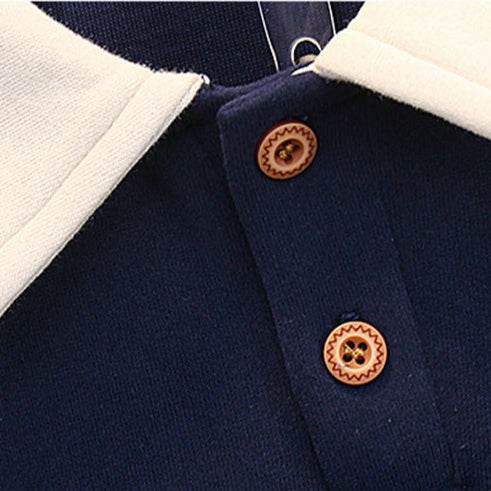 Boys 2 Piece Clothing Set - Polo Shirts and Sweatshirt for Winter and Spring Style - IRRAKIDS