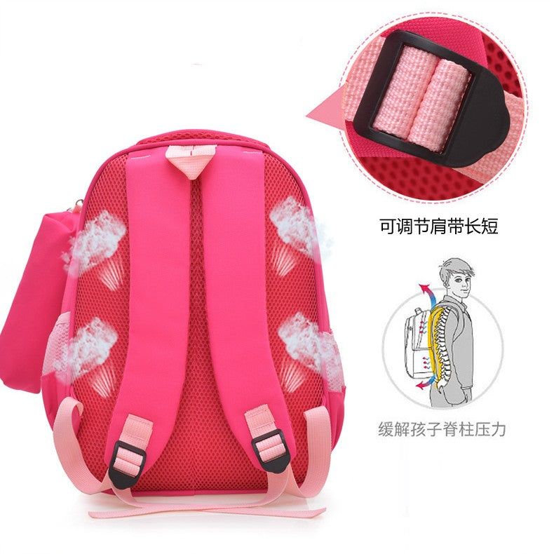 2025 Labubu Kids School Backpack – Korean Style Large-Capacity Student Bag for Boys & Girls, Kindergarten & Primary