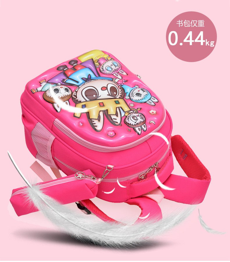 2025 Labubu Kids School Backpack – Korean Style Large-Capacity Student Bag for Boys & Girls, Kindergarten & Primary