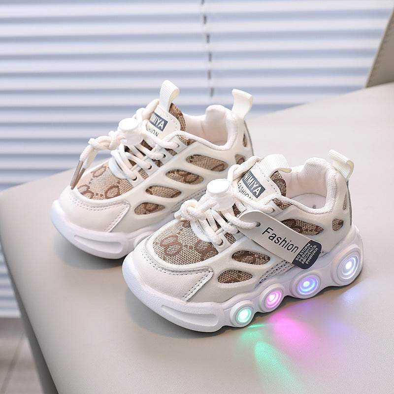 Light up your little one's style with our Unisex LED Sneakers - A Cool and Stylish Addition to Any Outfit! - IRRAKIDS