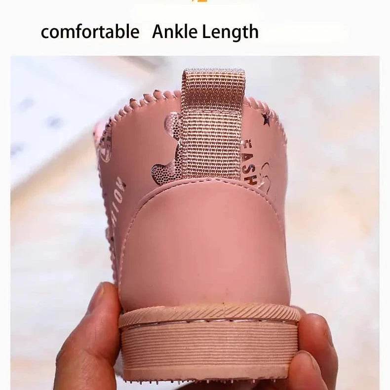Adorable Boots for Kids – Plush Cartoon Design, Warm & Cozy for Girls. - IRRAKIDS