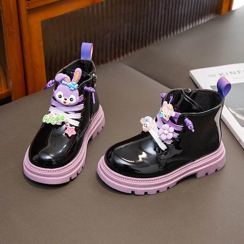 2023 Purple Fashion Martin Boots for boys and Girls - Stylishwear - IRRAKIDS