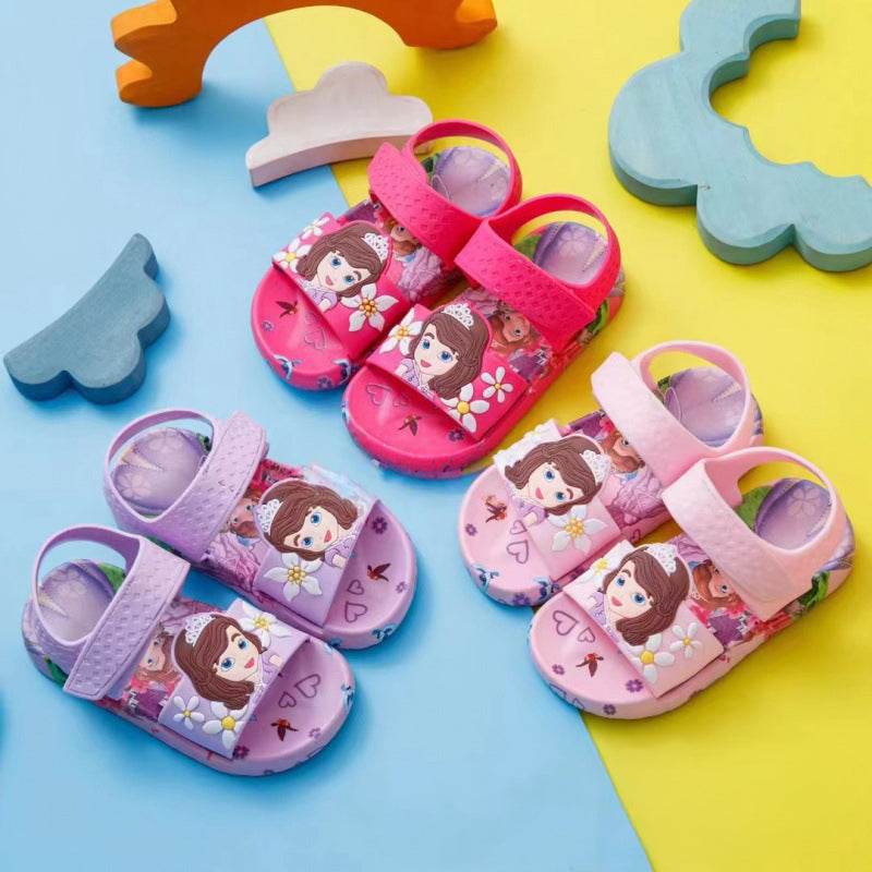 Royal Dreams Girls' Sandals – Enchanting Comfort with Princess Charm - IRRAKIDS