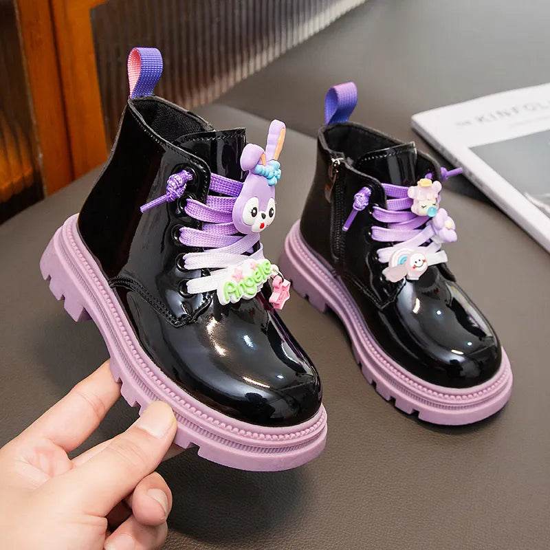 2023 Purple Fashion Martin Boots for boys and Girls - Stylishwear - IRRAKIDS