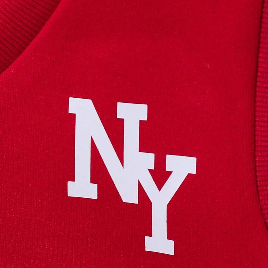 3pcs Set Toddler Boys New York Graphic Long Sleeve T-Shirt + Printed Solid Color Pants Suit, Autumn/Winter - IRRAKIDS