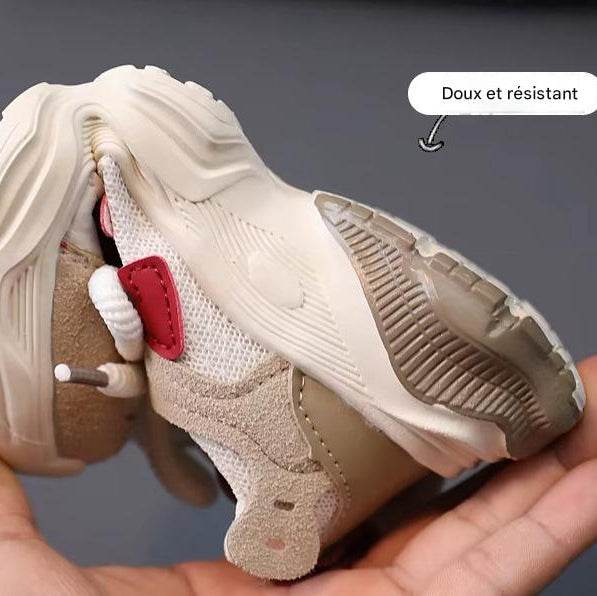 New High Quality Kids Outwear Clunky Sneakers Soft Sole Mesh Casual Boys Girls Sports Shoes - IRRAKIDS