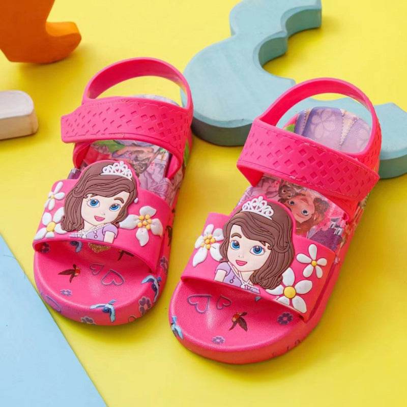 Royal Dreams Girls' Sandals – Enchanting Comfort with Princess Charm - IRRAKIDS