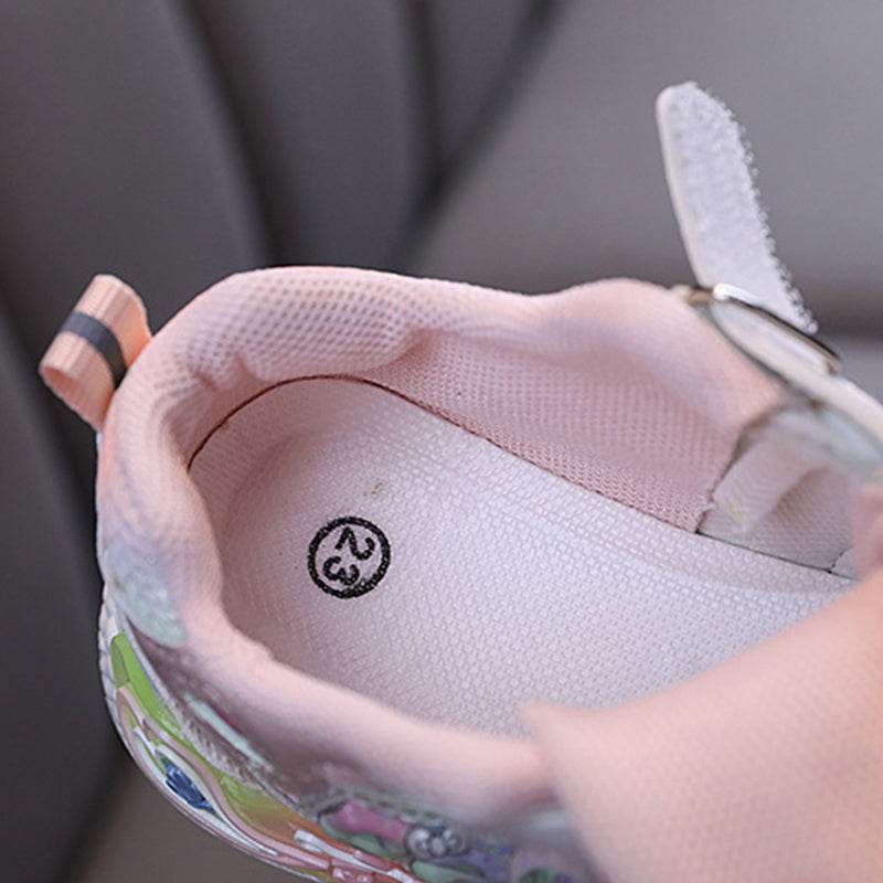 2023 New Breathable Girls LED Lighting Shoes Casual Sports Shoes - IRRAKIDS