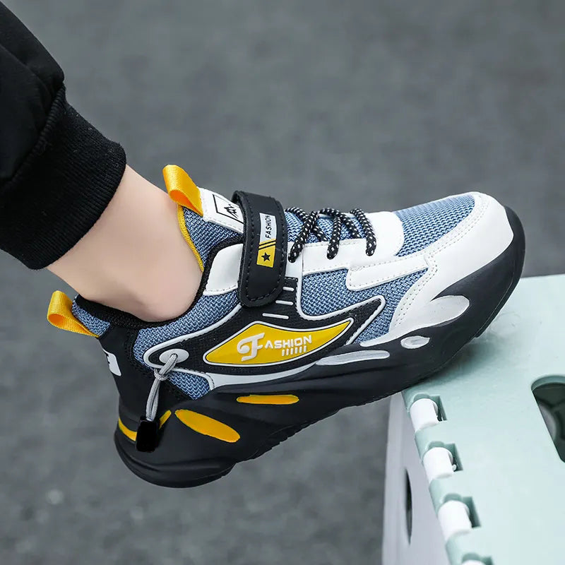 High-Quality Leather Kids Sneakers: Stylish, Comfortable, and Durable for Boys and Girls