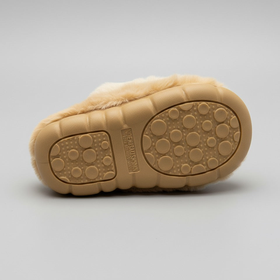 Fuzzy Kids Slippers — Product image: