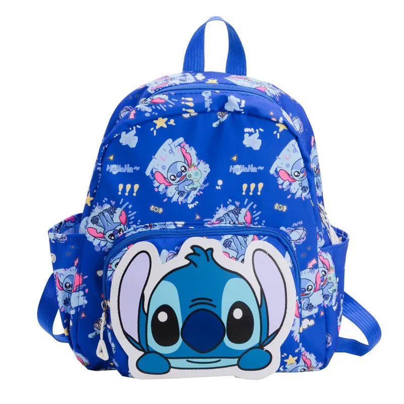 Cute Cartoon Stitch Backpacks – Perfect for Kindergarten & First Section Kids 🎒✨