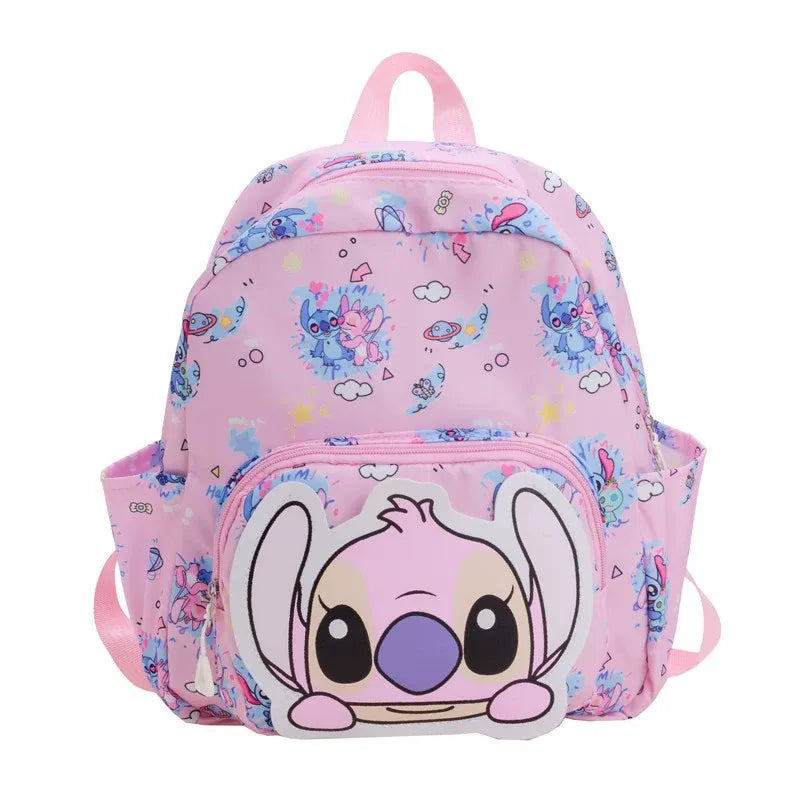 Cute Cartoon Stitch Backpacks – Perfect for Kindergarten & First Section Kids 🎒✨