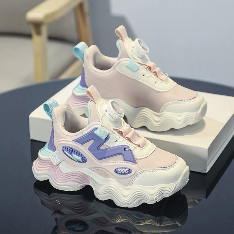 Baskets de sport tendance pour enfants – Design léger, coloré et confortable