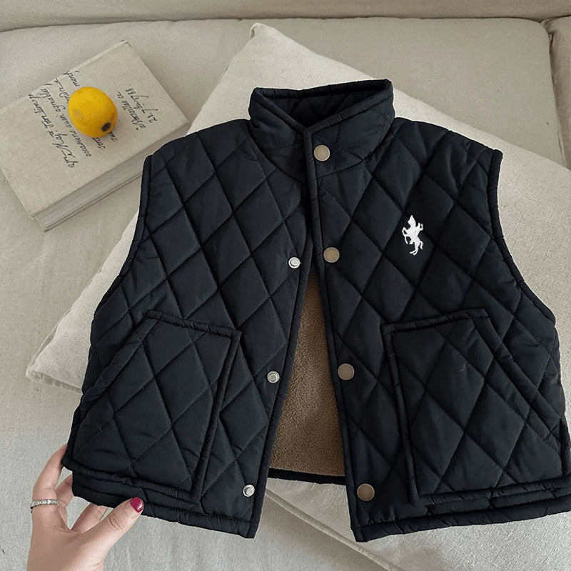 Veste brodée tendance pour garçons et filles (2025)