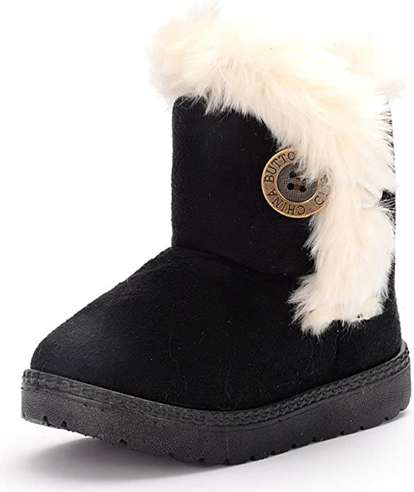 Cute and Cozy: Button-Closure Boots for Boys and Girls - IRRAKIDS