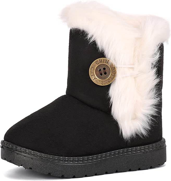 Cute and Cozy: Button-Closure Boots for Boys and Girls - IRRAKIDS
