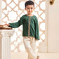 Festive Fusion: Modern and Traditional Long Sleeve Set for Young Boys - IRRAKIDS