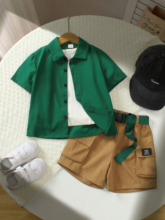 Stylish and Comfortable Summer Outfit for Boys