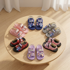 Kids Cartoon Summer Sandals Set