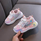 2023 New Breathable Girls LED Lighting Shoes Casual Sports Shoes - IRRAKIDS
