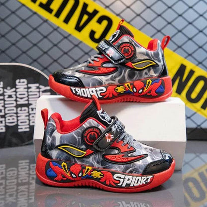 2023 Sneakers Children Casual super hero shoes with cool print - IRRAKIDS