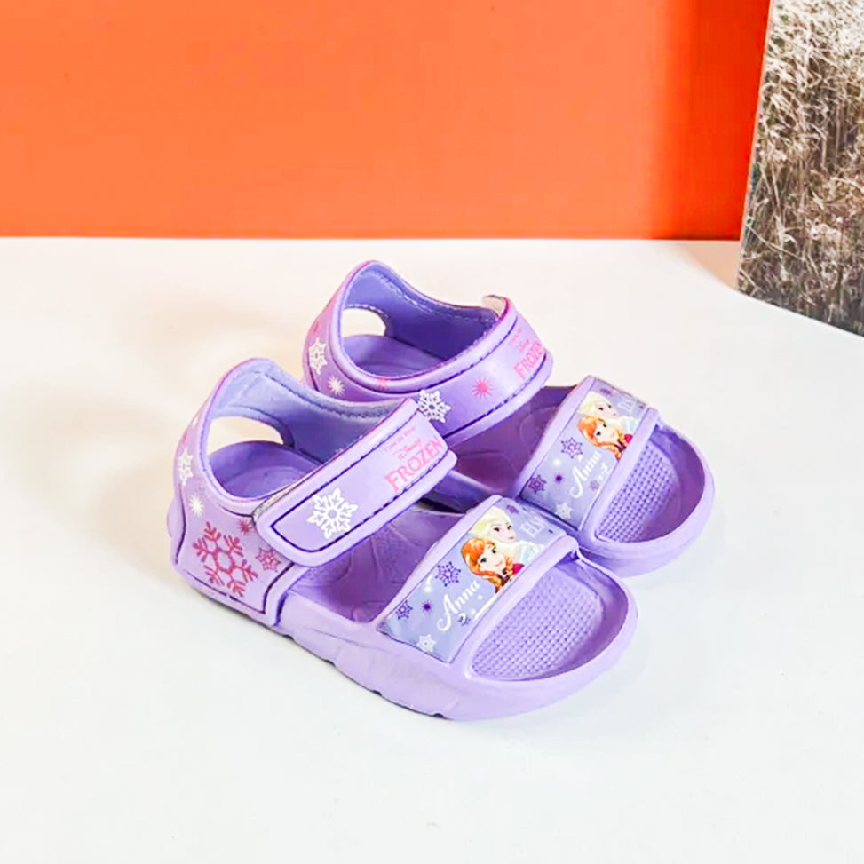 Frozen Dreams Blossom : sandales pour filles à imprimés de princesse