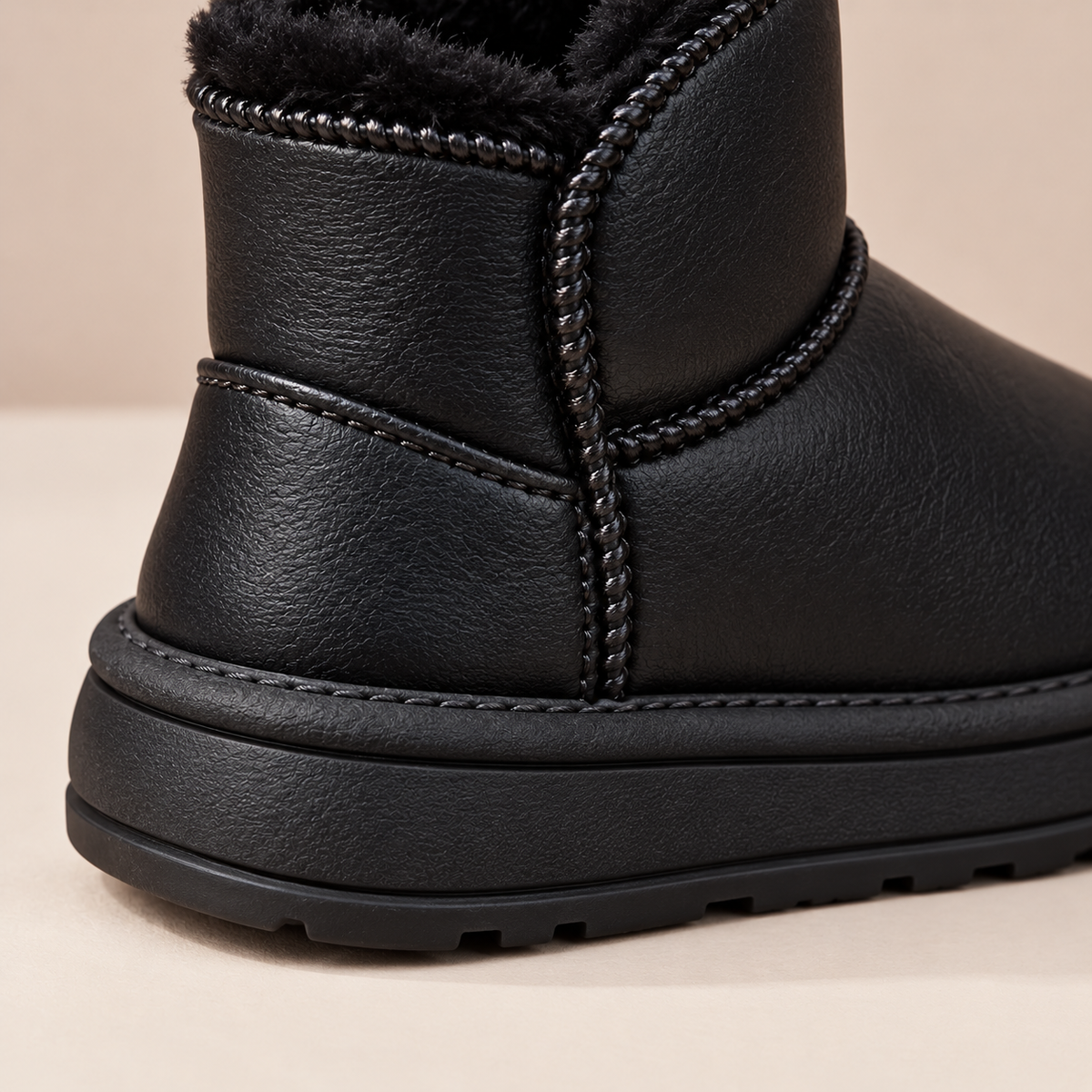 Kids’ Cozy Plush-Lined Ankle Boots – Everyday Winter Style
