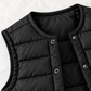 Kids’ Classic Black Quilted Puffer Vest – A Versatile Sleeveless Layer for Stylish School Outfits, Weekend Adventures and Cooler Days