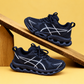 Kids’ Sporty Mesh Sneakers with Contrasting Side Details, Sculpted Cutout Soles and Lace-Up or Hook-and-Loop Fastening — Everyday Shoes