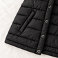 Kids’ Quilted Sleeveless Puffer Vest with Snap-Button Front and Zipped Pockets – A Versatile Layer for School Days, Weekend Outings and Everyday Style