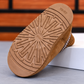 Girls’ Stylish Ankle Boots with Ribbed Knit Cuffs, Decorative Stitching and Chunky Soles