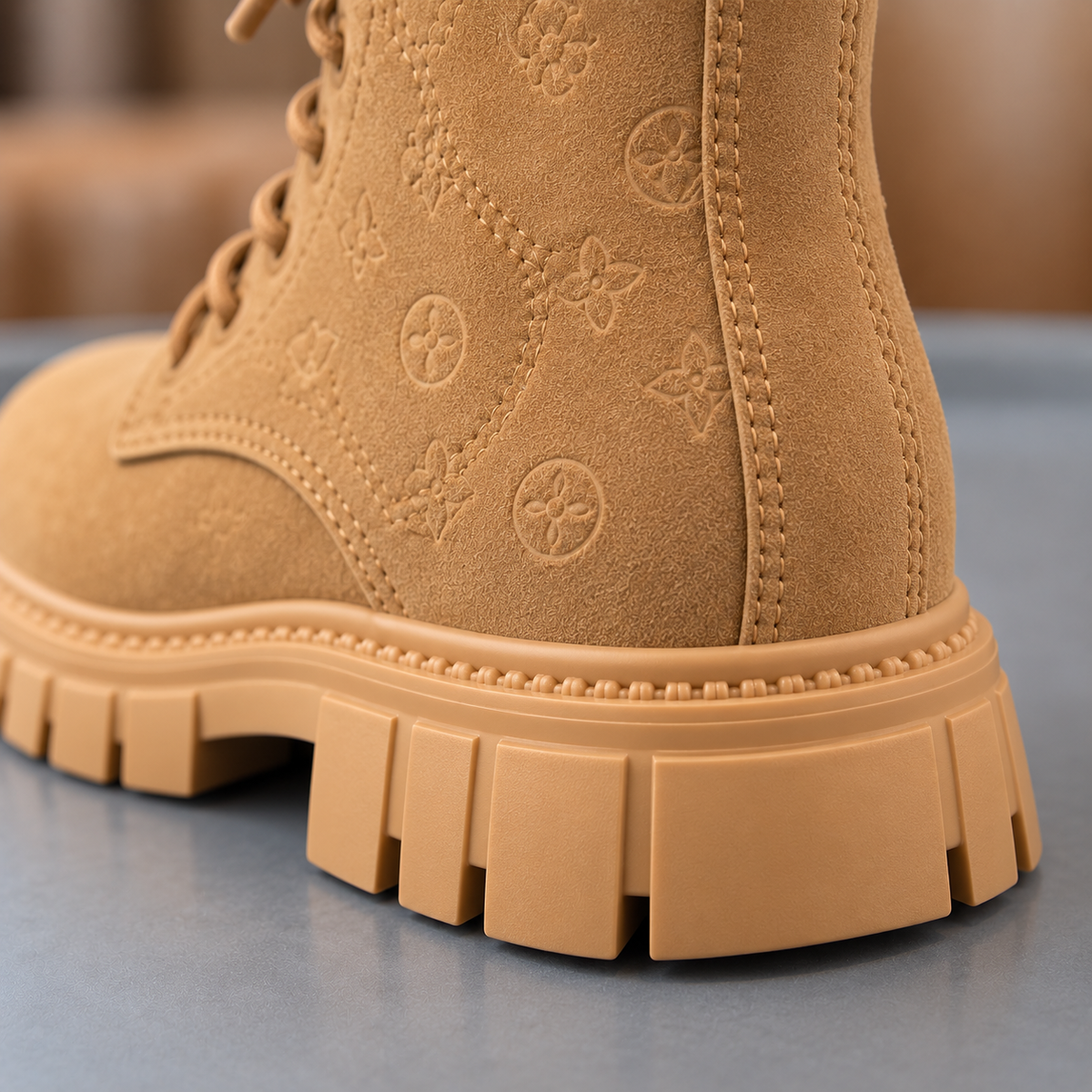 Premium Kids Winter Boots – Stylish High-Top Lace-Up Shoes with Comfortable Fit, Durable Non-Slip Sole & Warm