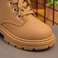Kids’ Classic Lace-Up Ankle Boots — Everyday Style in Three Versatile Colors