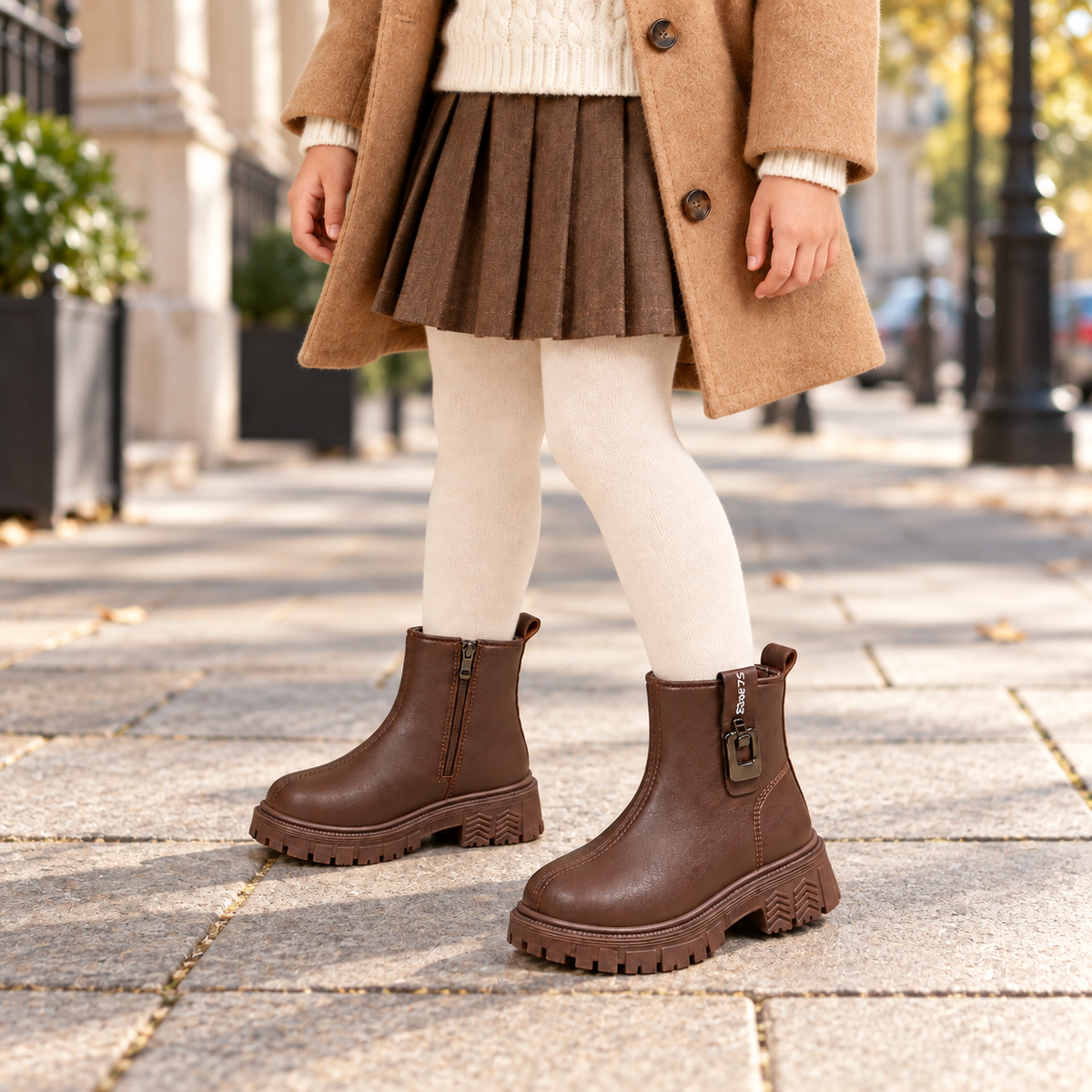 Girls’ Stylish Ankle Boots – Cozy, Trendy & Comfortable Everyday Winter Shoes