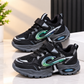 Kids’ Lightweight Casual Sneakers – Velcro & Lace-Up Design