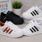 Baskets classiques à bout coquille pour enfants – Chaussures de sport décontractées à lacets pour garçons et filles Description du produit :