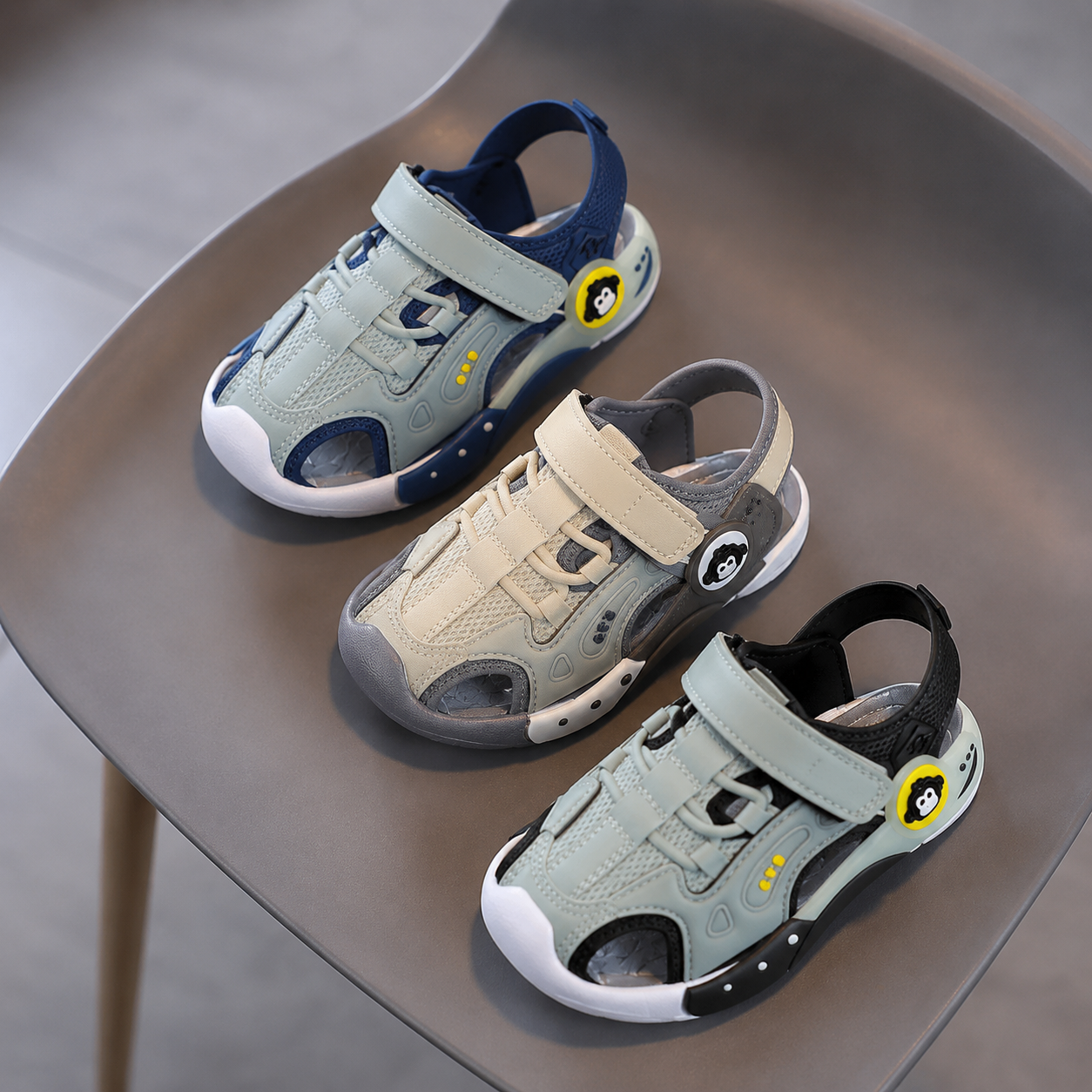Sandales de sport fermées pour enfants – Légères et confortables
