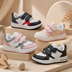 JLMAN Kids Premium Retro Court Sneakers - Uncompromising Everyday Style for Girls and Boys